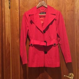 Ellen Tracy Red Jacket/Coat